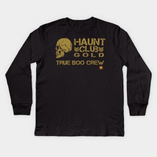 Haunt Club Gold Chest Crawl Kids Long Sleeve T-Shirt